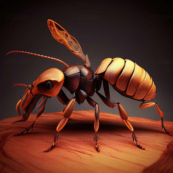 3D модель Camponotus senex (STL)